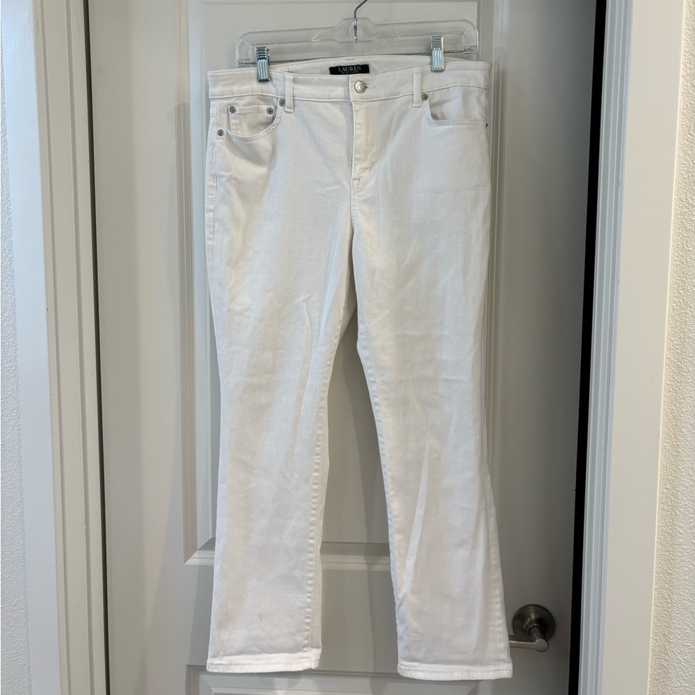 Ralph Lauren White Jeans